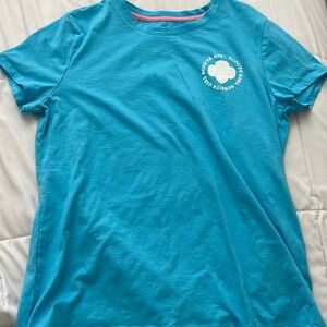 Girl Scouts t shirt in a women’s M. Blue and white. Never worn